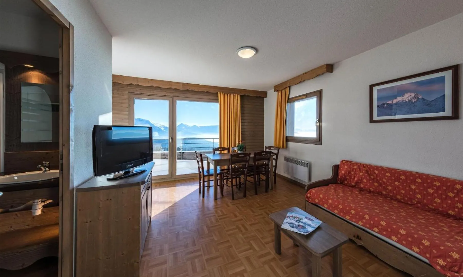Appartement 2 Pieces Cabine 4/6 Personnes Mae-1994 Chamrousse Aparthotel
